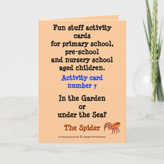 7 de Spin Kaart (Voorkant)