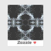 7 Deadly Sins and 7 Contrary Virtues Abstract Art Sticker (Vel)