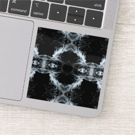 7 Deadly Sins and 7 Contrary Virtues Abstract Art Sticker