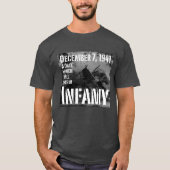 7 december 1941 Pearl Harbour T-shirt (Voorkant)