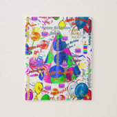 7 december, 5 september Jigzaag Puzzle Legpuzzel (Verticaal)