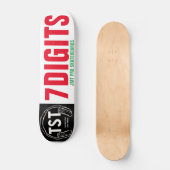 7 DIGITS SKATEBOARD / JMT (Voorkant)