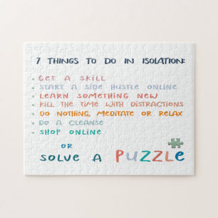 7 dingen te doen in de typografie van het sociale  legpuzzel