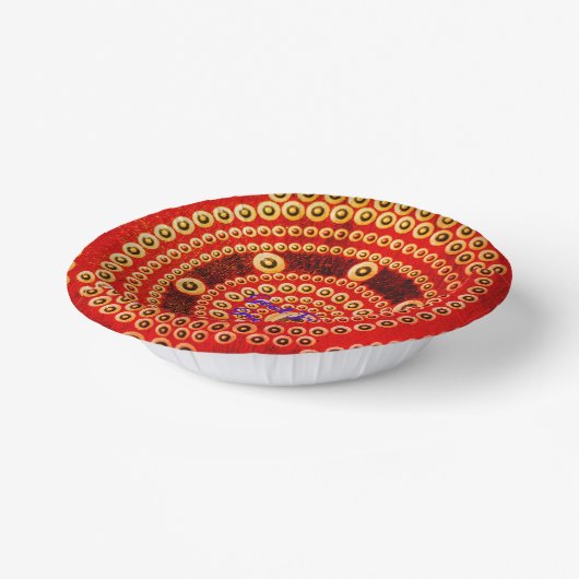 7"document kom, goede vrienden, goede tijden papieren kommen (Gebogen)