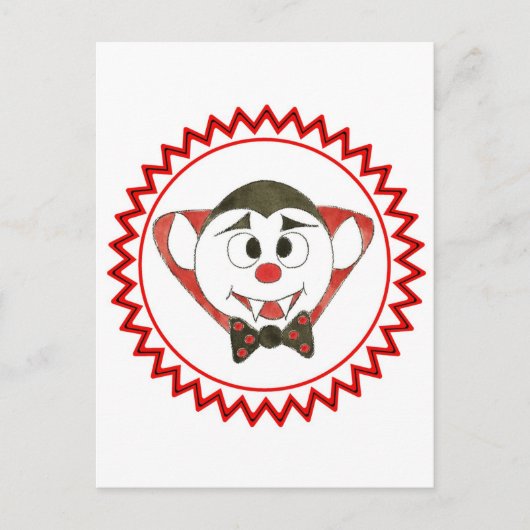 7 Dracula zzag.jpg Briefkaart (Voorkant)