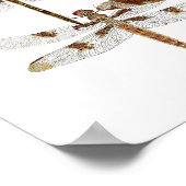 7 Dragonvliegen Poster (Hoek)