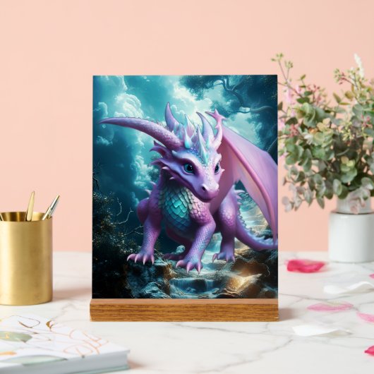 #7 Fantasie Acryl Bord (Huwelijk)