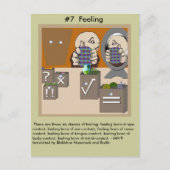 #7 Feelings - van afhankelijke opkomst Uitnodiging Briefkaart (Voorkant)