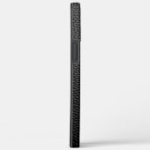 7 Foto Collage Black Leather Modern Case-Mate iPhone Case (Achterkant / Rechts)