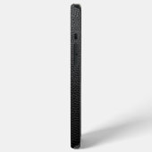 7 Foto Collage Black Leather Modern iPhone Hoesje (Linkerkant)