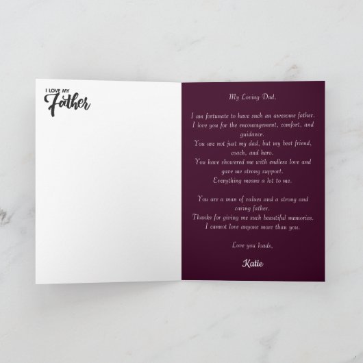 7 Foto Collage First Vaderdag C Kaart (Binnen)