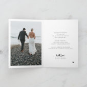 7 foto collage liefde en bedankt bruiloft (Binnen)