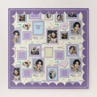 7 Foto Collage Schattig Kawaii Koreaanse k-pop hal Legpuzzel