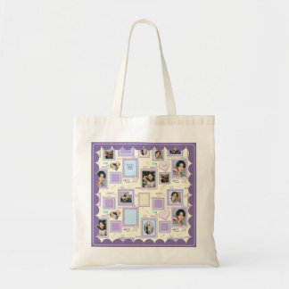 7 foto collage Schattig Kawaii Koreaanse k-pop hal Tote Bag