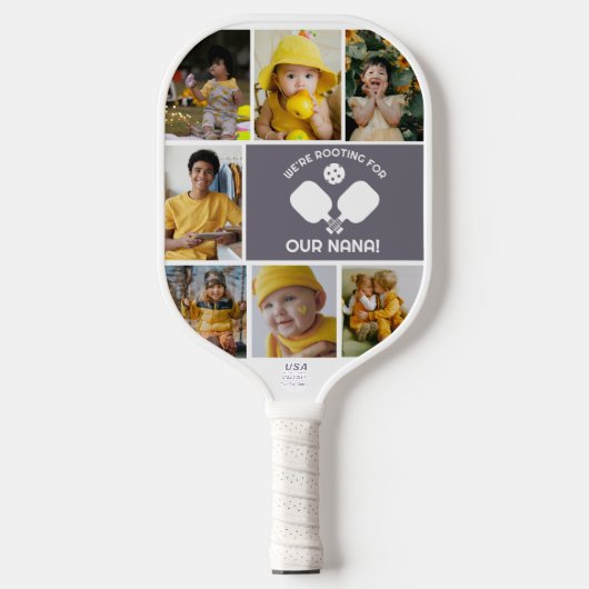 7 Foto  Fotogeschenk Pickleball Paddle (Voorkant)