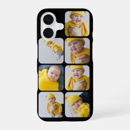 7 Foto Maak je eigen gepersonaliseerde collage iPhone 16 Hoesje