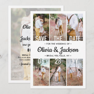 7 Foto Simple Moderne Wedding Postponement Change Save The Date