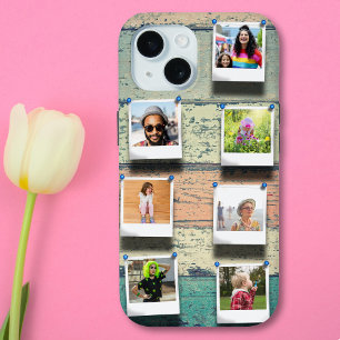 7 fotocollage iPhone 15 gepersonaliseerd stoer iPhone 15 Case