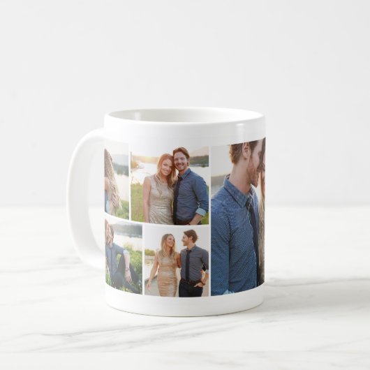 7 Fotocollage | Mok (Voorkant links)