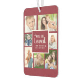 7 Fotocollage U bent dol op rood wit Luchtverfrisser (Links)