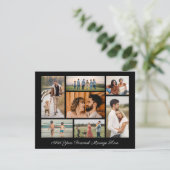 7 Fotocollage Voeg uw eigen Wenskaart toe Kaart (Staand voorkant)