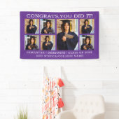 7 Fotocongressen Afstuderen 2023 Paars Afstuderen Spandoek (Insitu)