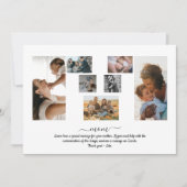 7 Foto's Collage M Shape - Moederdag Kaart (Voorkant)