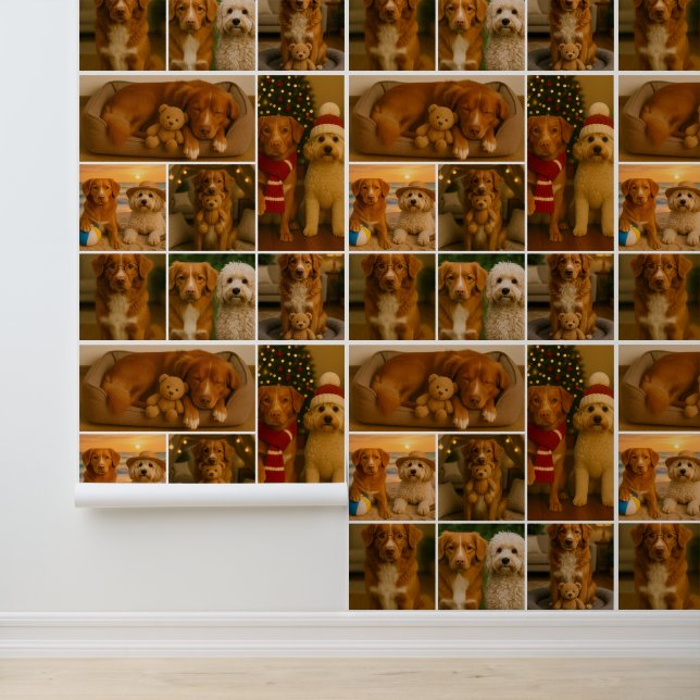7 Fotosjabloon Collage gepersonaliseerd Behang (Applicatie)