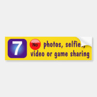 7 Geen foto's, selectie, video of game delen