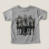 7 gelukkige witte paarden (Design achterkant)