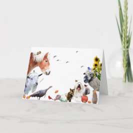 #7 Geniet van de overvloed aan aarde:HappyThanksgi Feestdagen Kaart