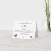 #7 Geniet van de overvloed aan aarde:HappyThanksgi Feestdagen Kaart (Achterkant)