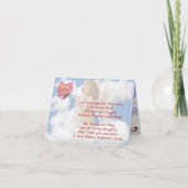 7. God is liefde - Religieuze Valentijn wil design Feestdagen Kaart (Voorkant)