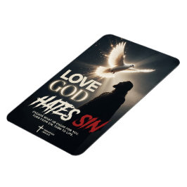 #7   God liefhebben zonde haten Magneet