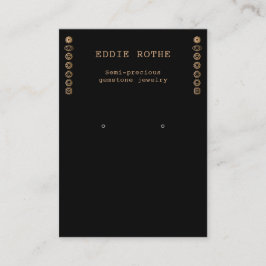 7 Gold Chakra Spiritueel oormerk van juwelen Visitekaartje