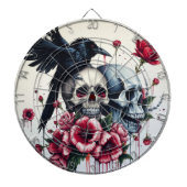 #7 Gotische pret Dartbord (Voorkant)