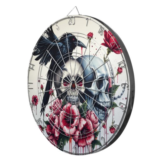 #7 Gotische pret Dartbord (Voorkant Rechts)