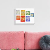 7 Guardian Angels Art Wrapped Canvas schilderen (Insitu (Woonkamer))