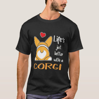 7 Het Leven Is Net Beter Met Een Corgi T-shirt