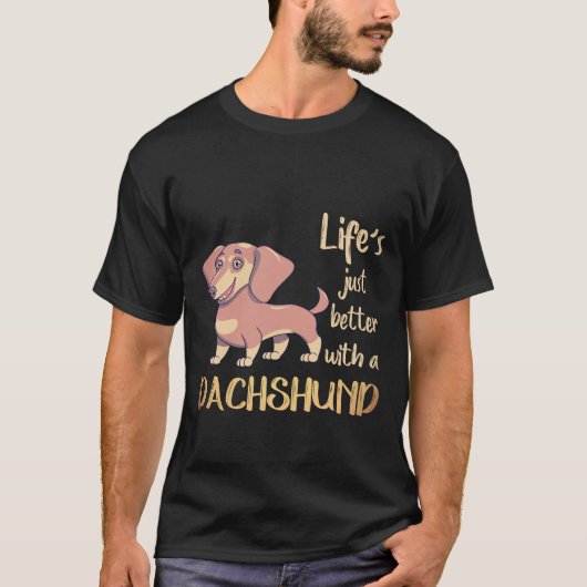 7 Het Leven Is Net Beter Met Een Sauske T-shirt (Voorkant)