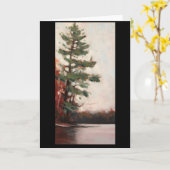 7 het Meer White Pine van het eiland Kaart (Gele Bloem)