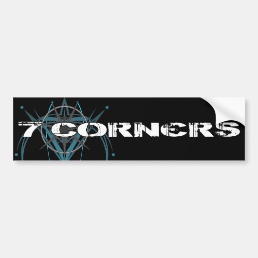 7 Hoek Bumpersticker (Voorkant)