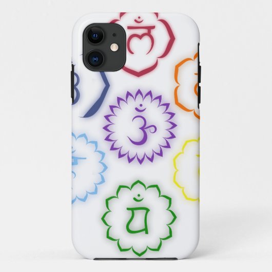 7 Hoofdkraken in een cirkel Case-Mate iPhone Case (Achterkant)