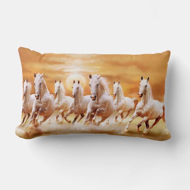 7 HORSE PILLOW KUSSEN (Voorkant)