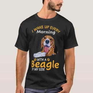 7 Ik word elke ochtend wakker met een Beagle naast T-shirt