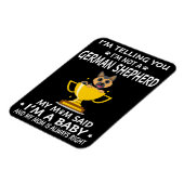 7 Ik zeg je dat ik geen Duitse herder ben mijn moe Magneet (Linkerzijde)