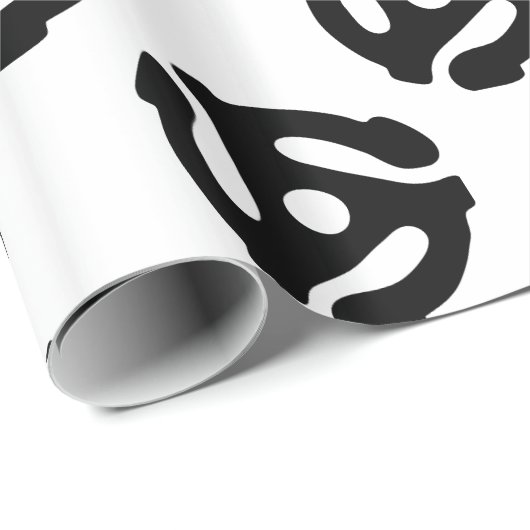 7-inch 45-pm vinyladapter invoegspin cadeaupapier (Rol Hoek)