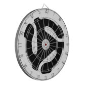 7-inch 45-pm vinyladapter invoegspin dartbord (Voorkant Links)