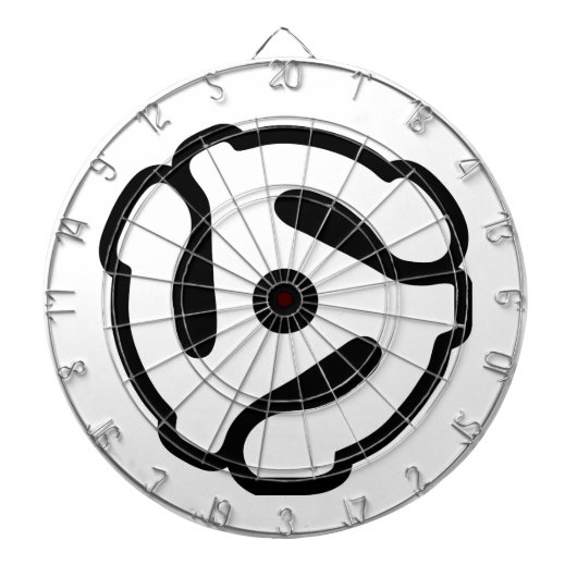7-inch 45-pm vinyladapter invoegspin dartbord (Voorkant)