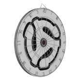7-inch 45-pm vinyladapter invoegspin dartbord (Voorkant Links)